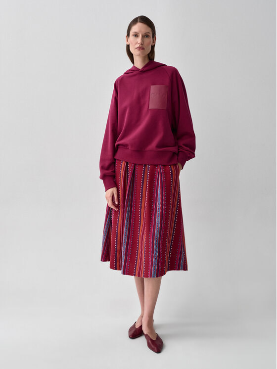 TATUUM TATUUM Bluza KALINA 1 Czerwony Loose Fit
