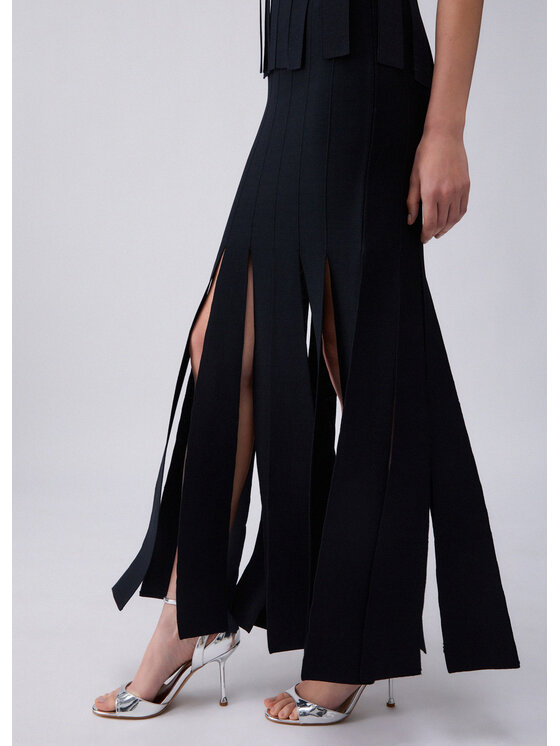 Liu Jo Liu Jo Spódnica maxi CA6095MS55N22222 Czarny Regular Fit