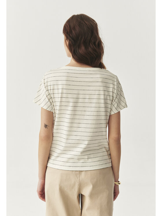 TATUUM Tatuum Bluzka OSARO Écru Loose Fit