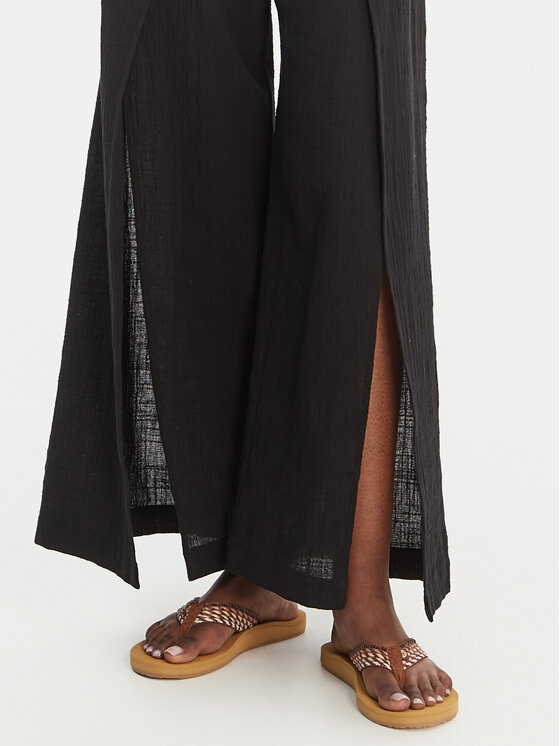 Banana Moon Banana Moon Pantaloni di tessuto Stefa Cameron MWW01 Nero Regular Fit