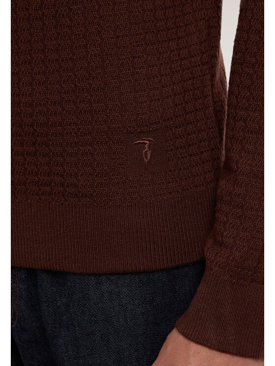 Trussardi Trussardi Kardigan M0148000112N077 Brązowy Regular Fit