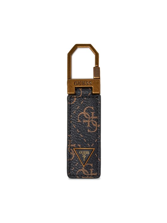 Guess Guess Sada peněženka a klíčenka Gift Box GFBOXM P3301 Hnědá