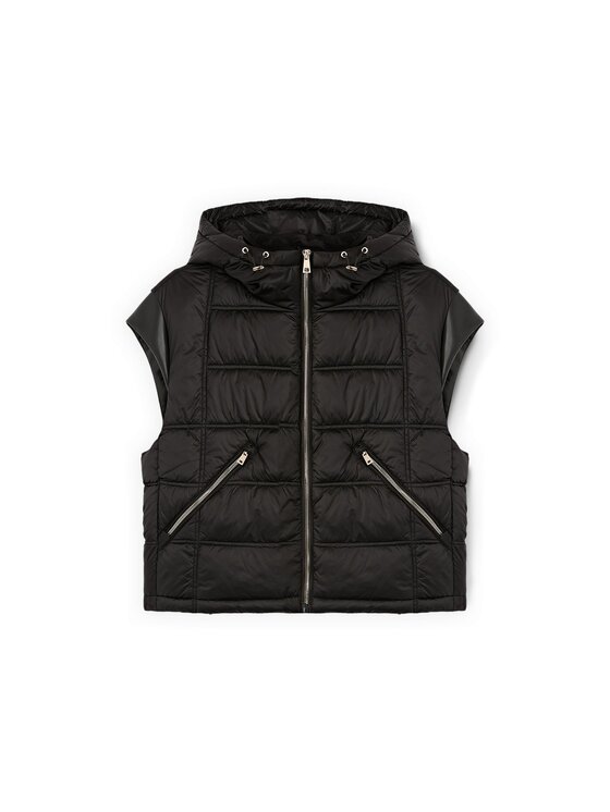 Motivi Motivi Giubbotto piumino F103W000084N033 Nero Regular Fit