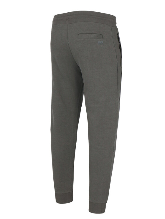 Volcano Volcano Spodnie dresowe N-KANTON Szary Regular Fit