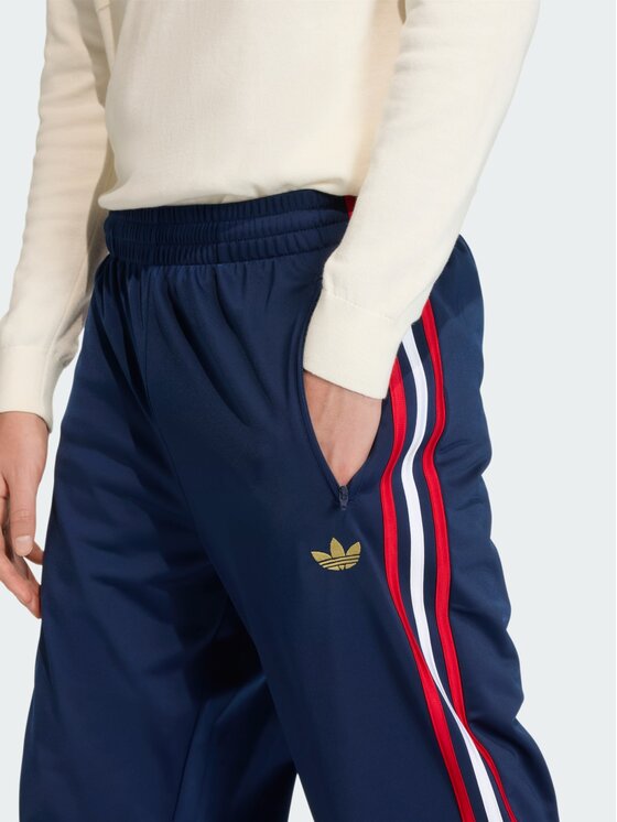 adidas adidas Spodnie dresowe FIREBIRD Błękitny Regular Fit
