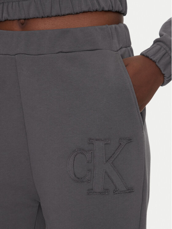Calvin Klein Jeans Calvin Klein Jeans Долнище анцуг J20J225355 Сив Regular Fit