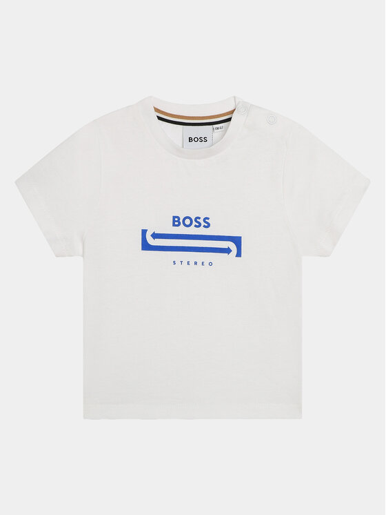 BOSS Boss T-krekla un šortu komplekts J50626 S Zils Regular Fit