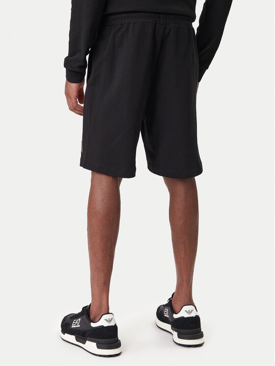 EA7 Emporio Armani EA7 Emporio Armani Sporta šorti 7M001414 AF22266 MC004 Melns Regular Fit