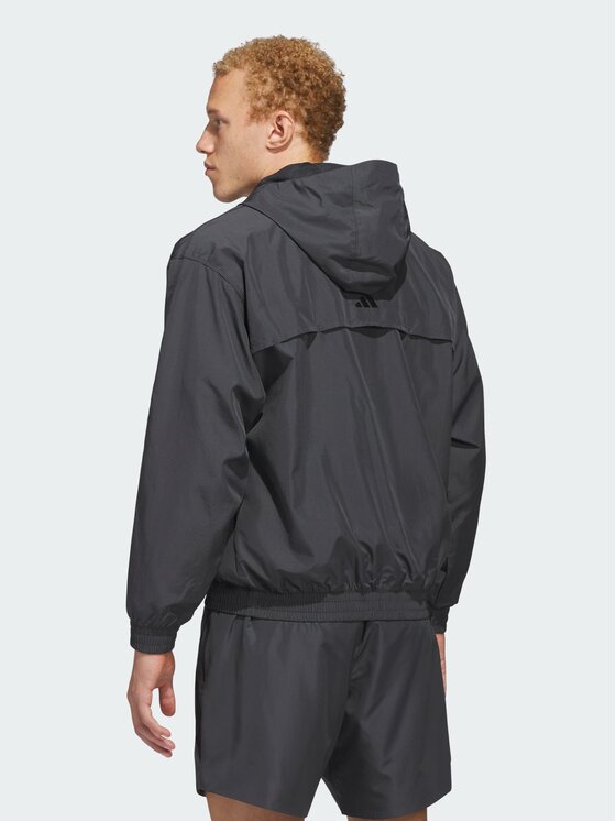 adidas adidas Kurtka anorak 153471 Szary Loose Fit