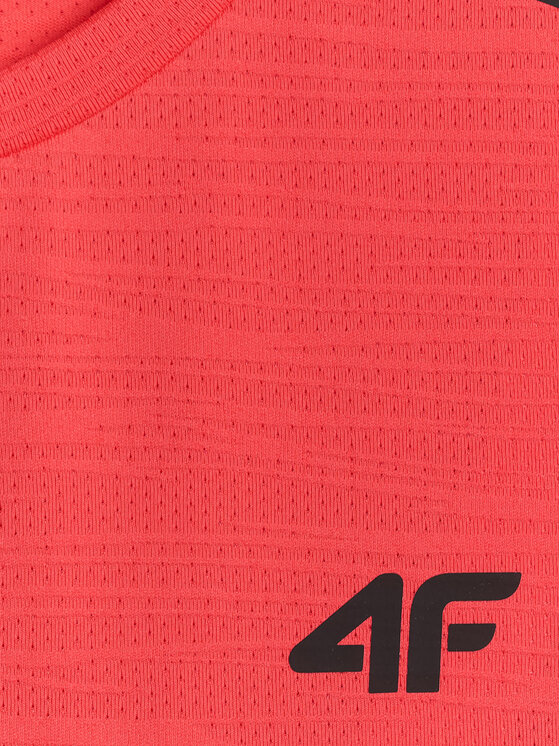 4F 4F Koszulka techniczna active Czerwony Regular Fit