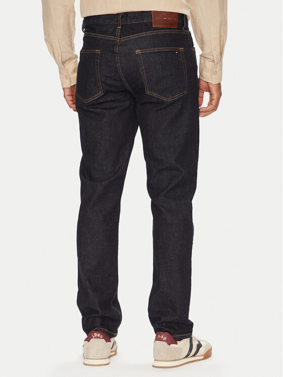 Tommy Hilfiger Tommy Hilfiger Τζιν Denton MW0MW39649 Σκούρο μπλε Straight Fit