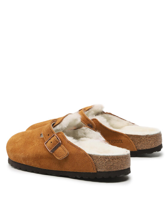 Birkenstock Birkenstock Naminės šlepetės Boston 1001140 Ruda
