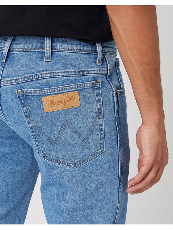 Wrangler Wrangler Jeansy Texas Niebieski Straight Fit