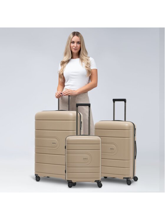 Redolz Redolz Komplet walizek 276406 Beżowy
