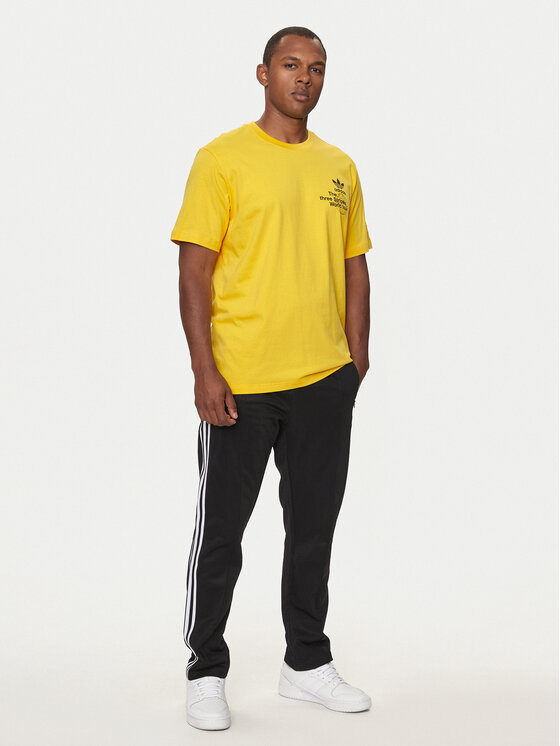 adidas adidas Tričko BT IS0183 Žltá Regular Fit