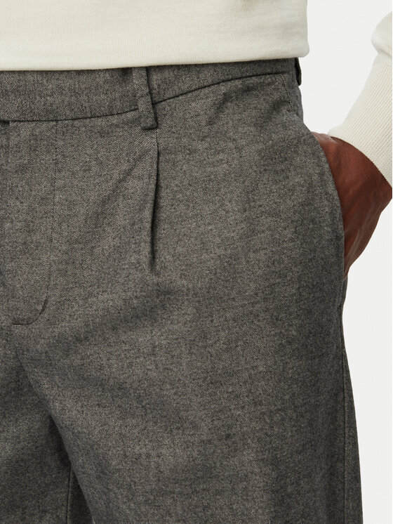 Tommy Hilfiger Tommy Hilfiger Spodnie materiałowe MW0MW45058 Szary Tapered Fit