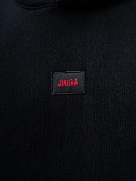 Jigga Wear Jigga Wear Bluza Szeroka luźna za duża skate 131212 Czarny Oversize