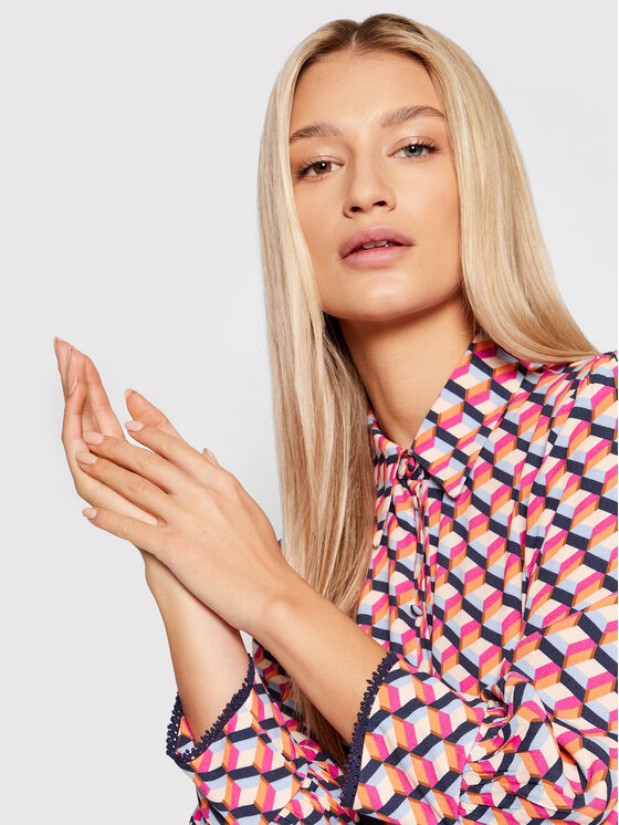 Vestito chemisier Geola 26026378 Multicolore