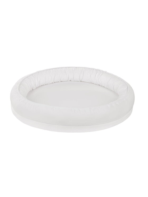 Gniazdo Cotton&Sweets, Mały junior nest Basic bez falbanki Biały