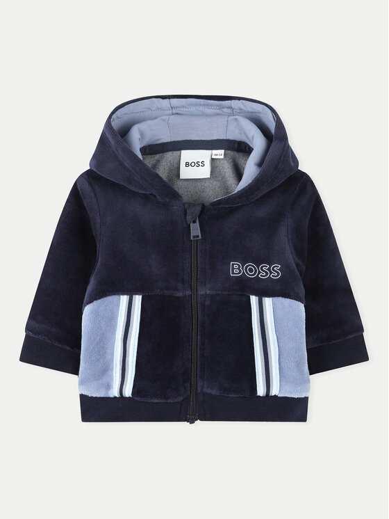 BOSS Boss Trenirka J51058 Mornarsko modra Regular Fit