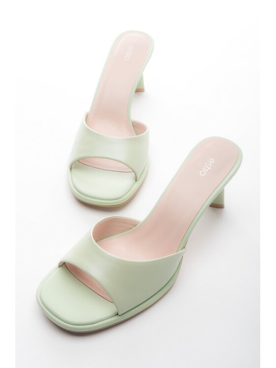 Estro Estro Παντόφλες ER00118924 Πράσινο