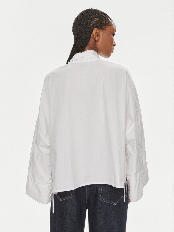 PINKO Pinko Halenka Dedita Camicia . 103460 A19U Bílá Oversize