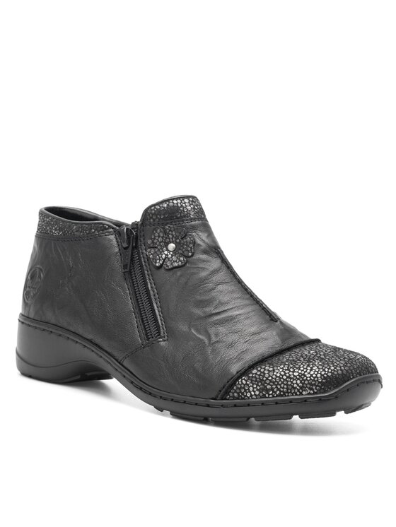Rieker Rieker Botine 58388-01 Negru