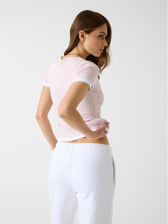 Guess Jeans Guess Jeans Top 183272 Fioletowy Classic Fit
