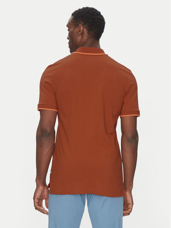 BOSS BOSS Polo majica Parlay 190 50494697 Oranžna Regular Fit