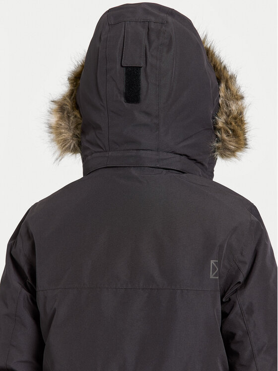 Didriksons Didriksons Куртка парка Oxid 504934 Чорний Regular Fit