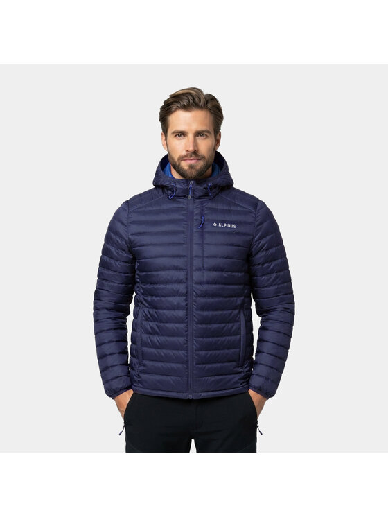 Alpinus Alpinus Kurtka puchowa Kiruna Granatowy Regular Fit