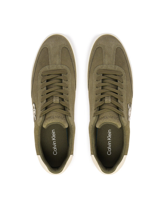 Calvin Klein Calvin Klein Sneakersy Low Prof Cupsole Su HM0HM02125 Zelená
