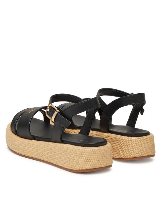 Tommy Hilfiger Tommy Hilfiger Espadrilles T3A2-33793-0326 S Fekete