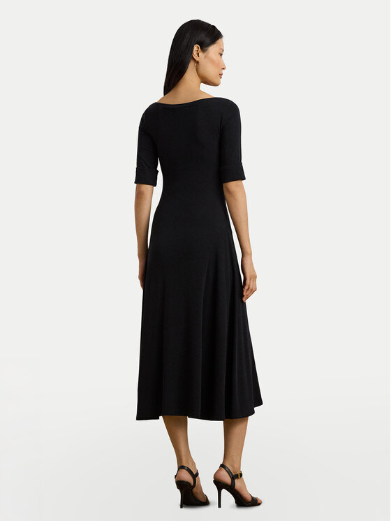 LAUREN RALPH LAUREN LAUREN RALPH LAUREN Hétköznapi ruha 200973599001 Fekete Slim Fit