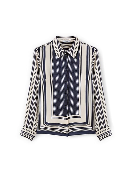 Motivi Motivi Camicia 5051Q000963N0R2 Blu Regular Fit