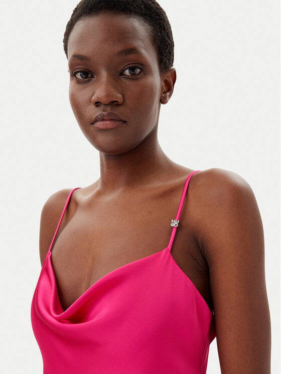 HUGO HUGO Cocktail obleka Katea-1 50538974 Roza Regular Fit