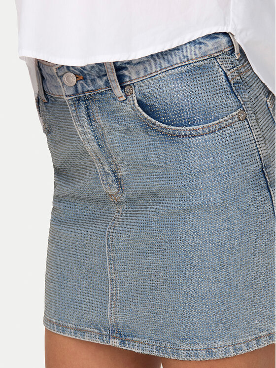 ONLY ONLY Jeans suknja Hollywood 15342137 Plava Regular Fit