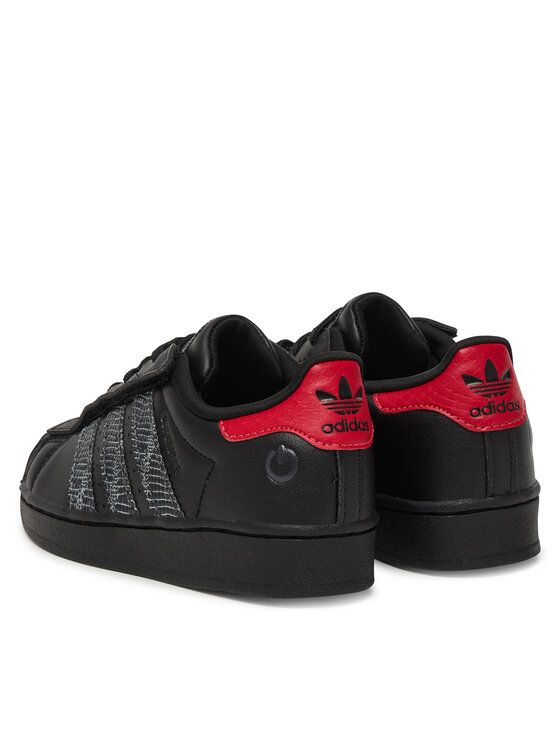 adidas adidas Sneakersy Superstar Led Lights Comfort Closure Elastic Lace Shoes IH6388 Czarny