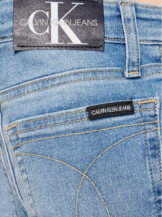 Calvin Klein Jeans Calvin Klein Jeans Blugi Essential IB0IB00742 Albastru Slim Fit