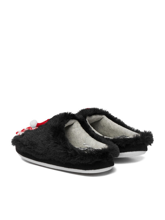 Action Boy Action Boy Pantofole 22SAG5005 Nero