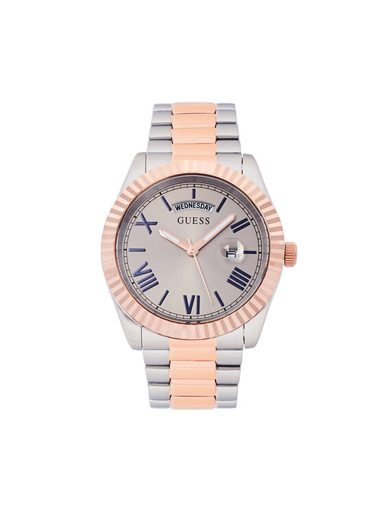 Guess Guess Hodinky Connoisseur  GW0265G13 Stříbrná