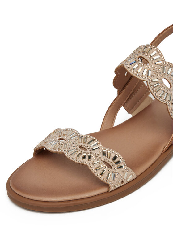 Clara Barson Clara Barson Sandały WS6308-09 Beżowy