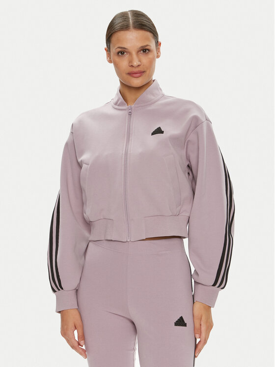 adidas adidas Jopa Future Icons 3-Stripes IS3652 Vijolična Loose Fit
