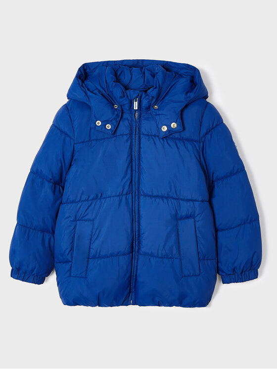 Mayoral Kurtka zimowa 412 Niebieski Regular Fit