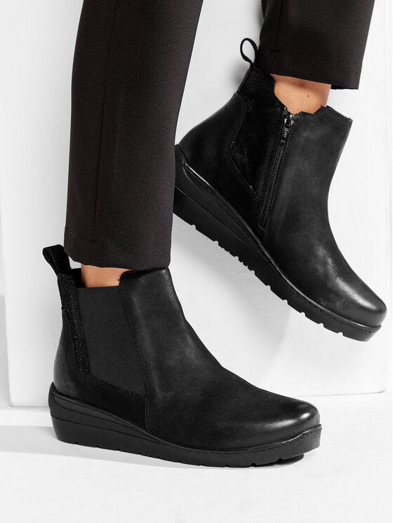 Go Soft Go Soft Stivaletti WI23-WARUNA-02 Nero