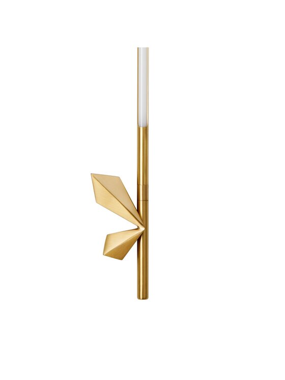 MIAhome MIAhome Kinkiet Lampa ścienna FLORENCE LED złota 86 cm Złoty