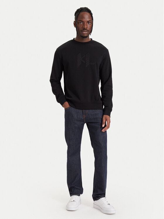 KARL LAGERFELD KARL LAGERFELD Bluza 705013 564910 Czarny Regular Fit