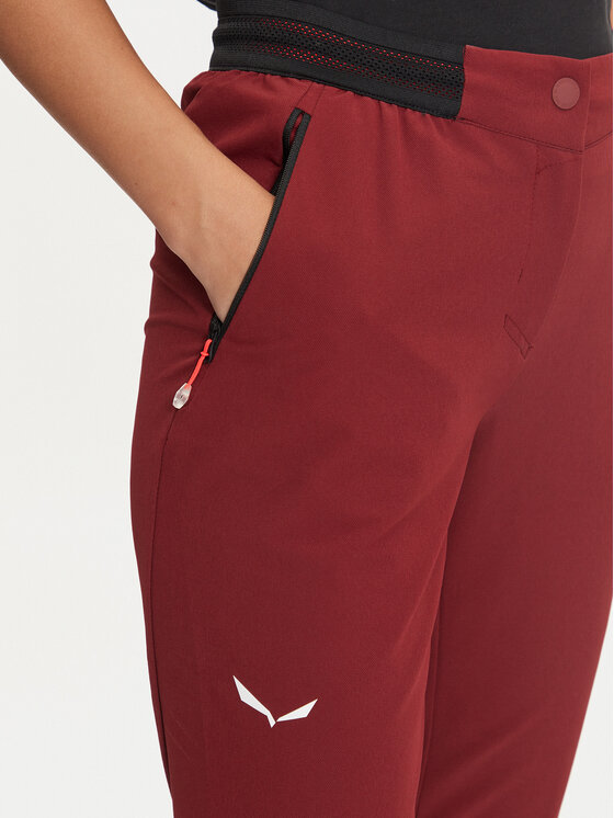 Salewa Salewa Outdoor hlače Pedroc 2 DST 28705 Crvena Regular Fit