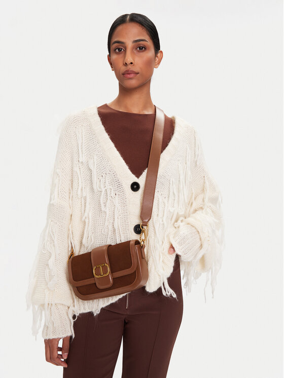 TWINSET TWINSET Handtasche Tracollla 252TD8371 Braun