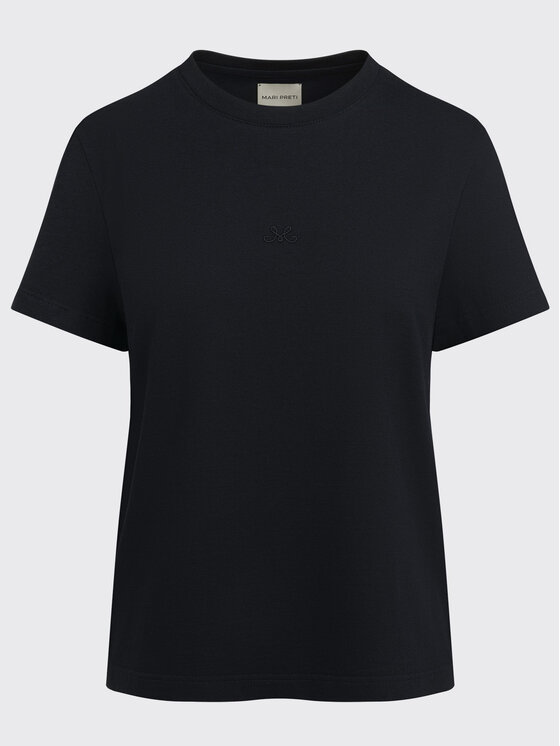 MARI PRETI MARI PRETI T-shirt Essenza Nero Regular Fit